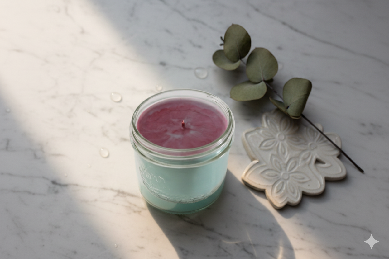 Magenta Magic Candle